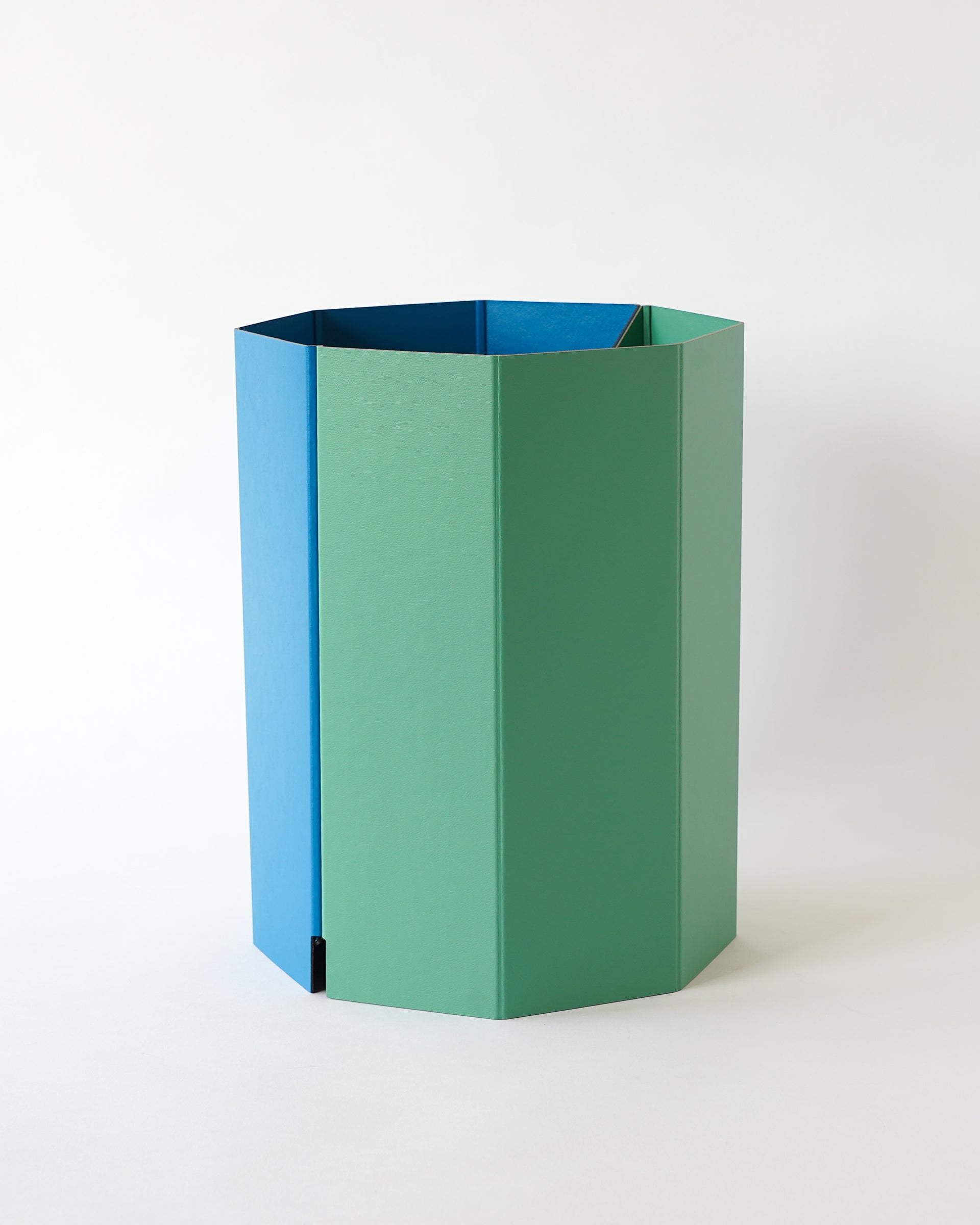 8_BIN bicolor . ミント : ブルー