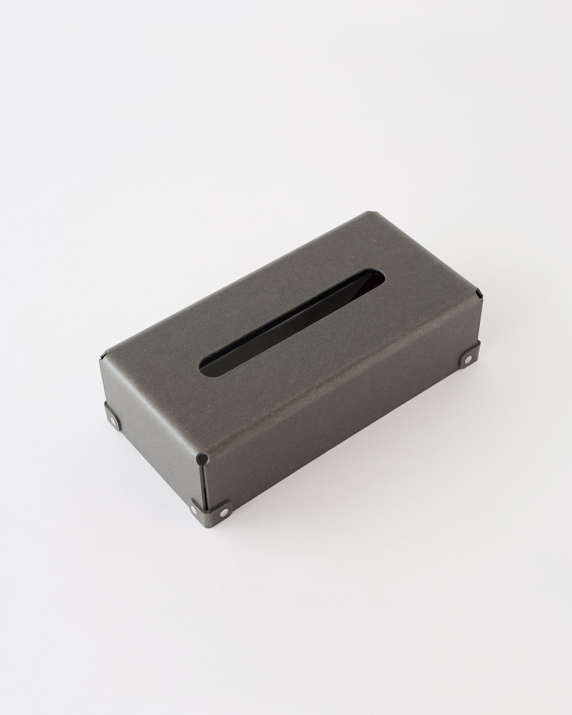 BENT . ティッシュボックス . チャコール