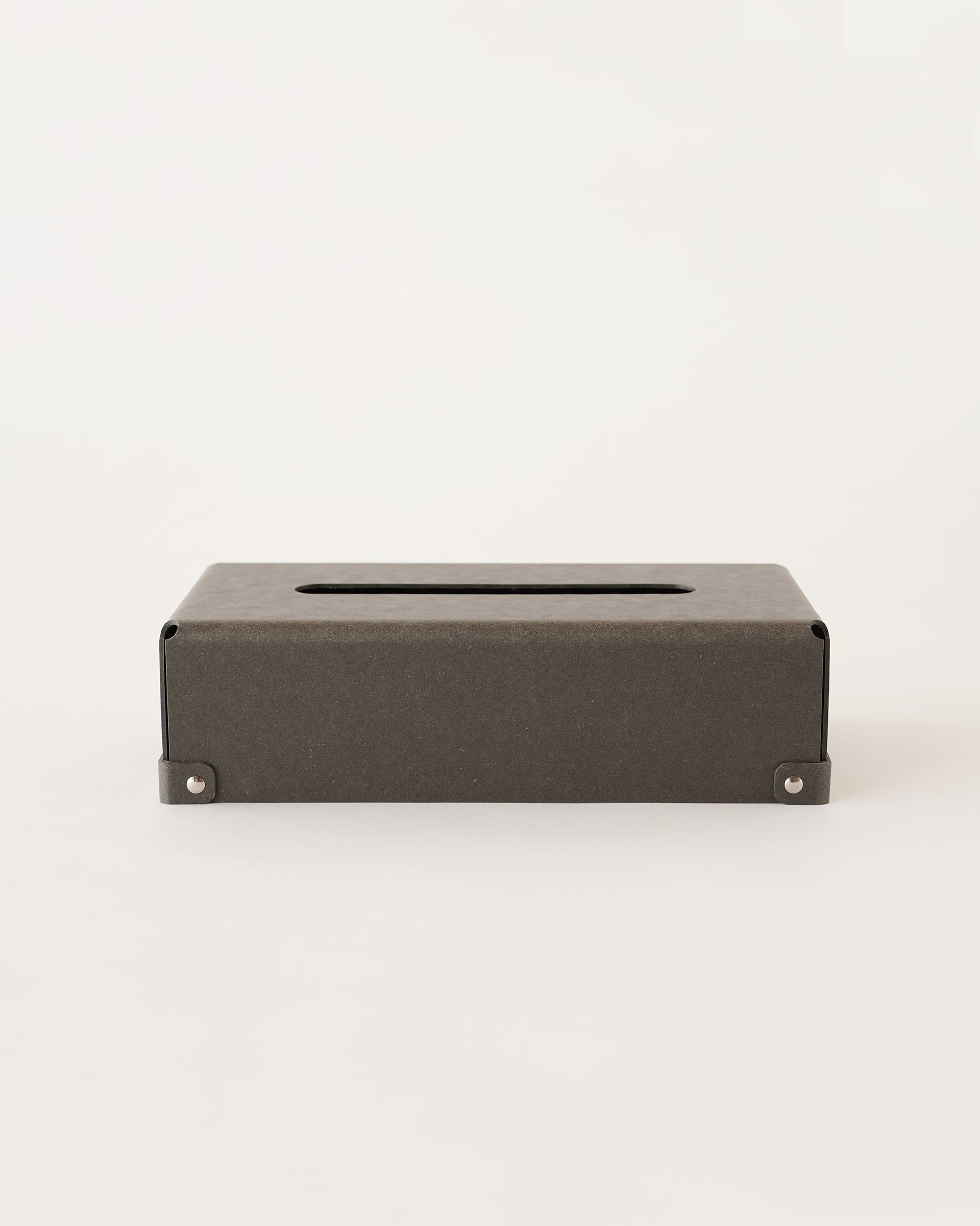 BENT . ティッシュボックス . チャコール