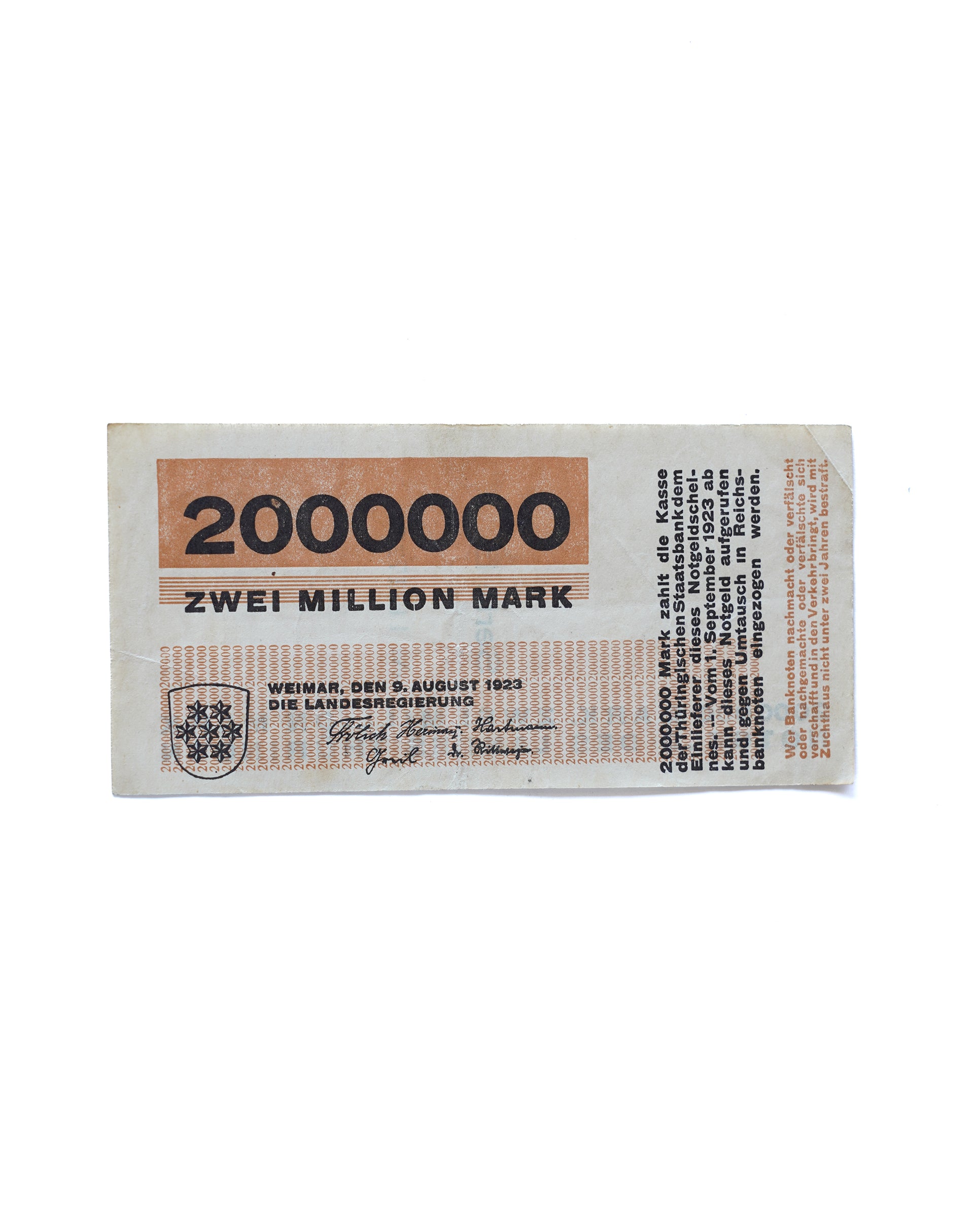 Notgeld . Herbert Bayer