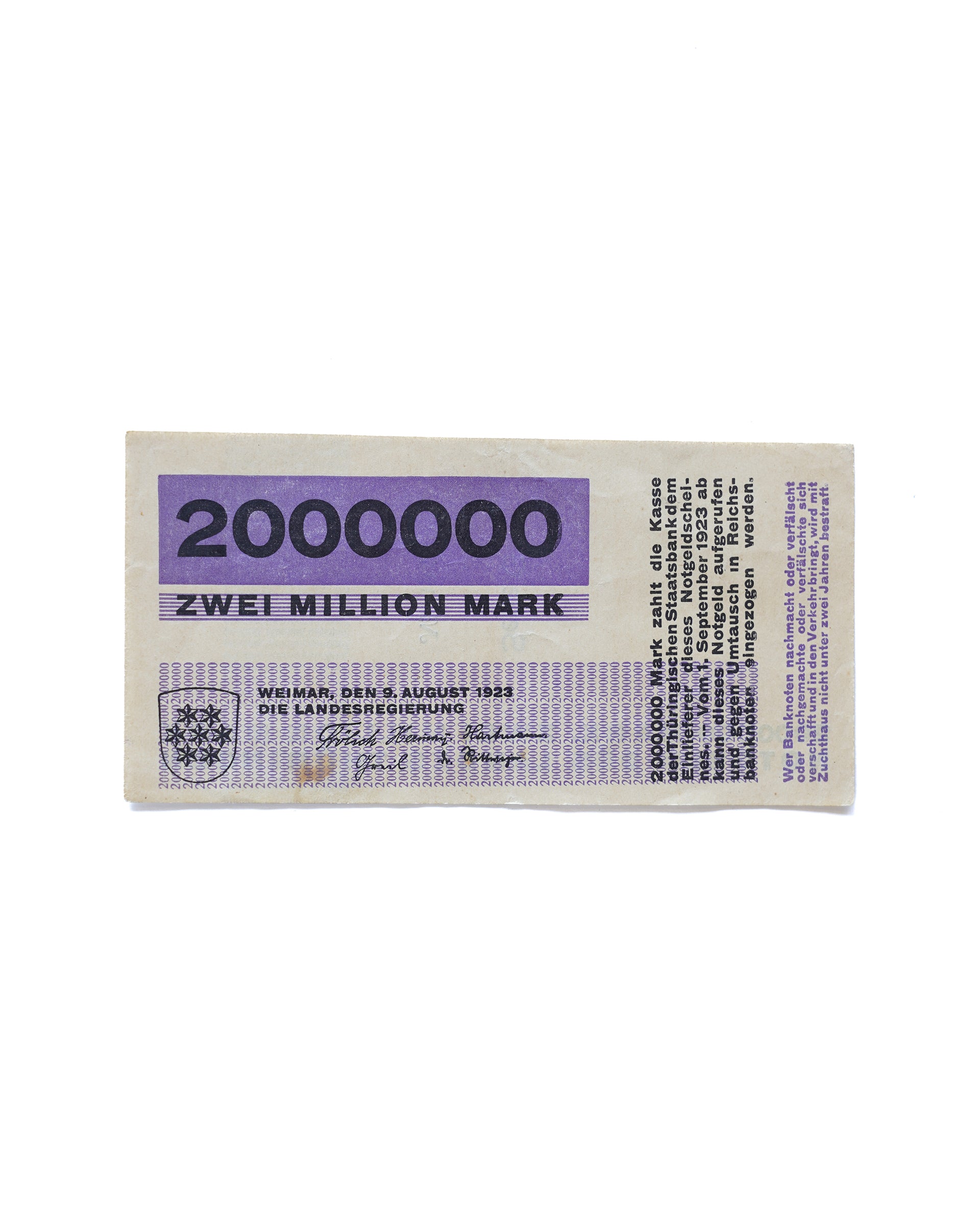 Notgeld . Herbert Bayer