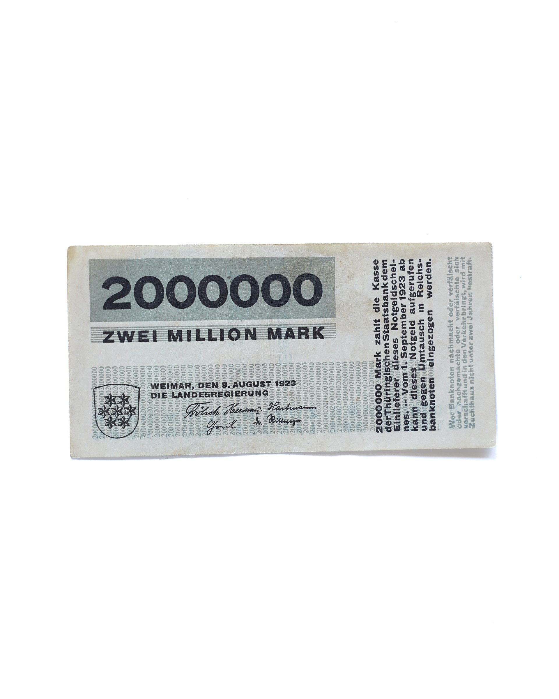 Notgeld . Herbert Bayer