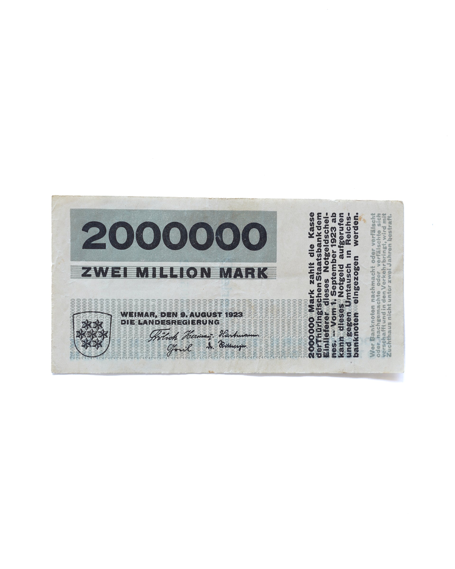 Notgeld . Herbert Bayer