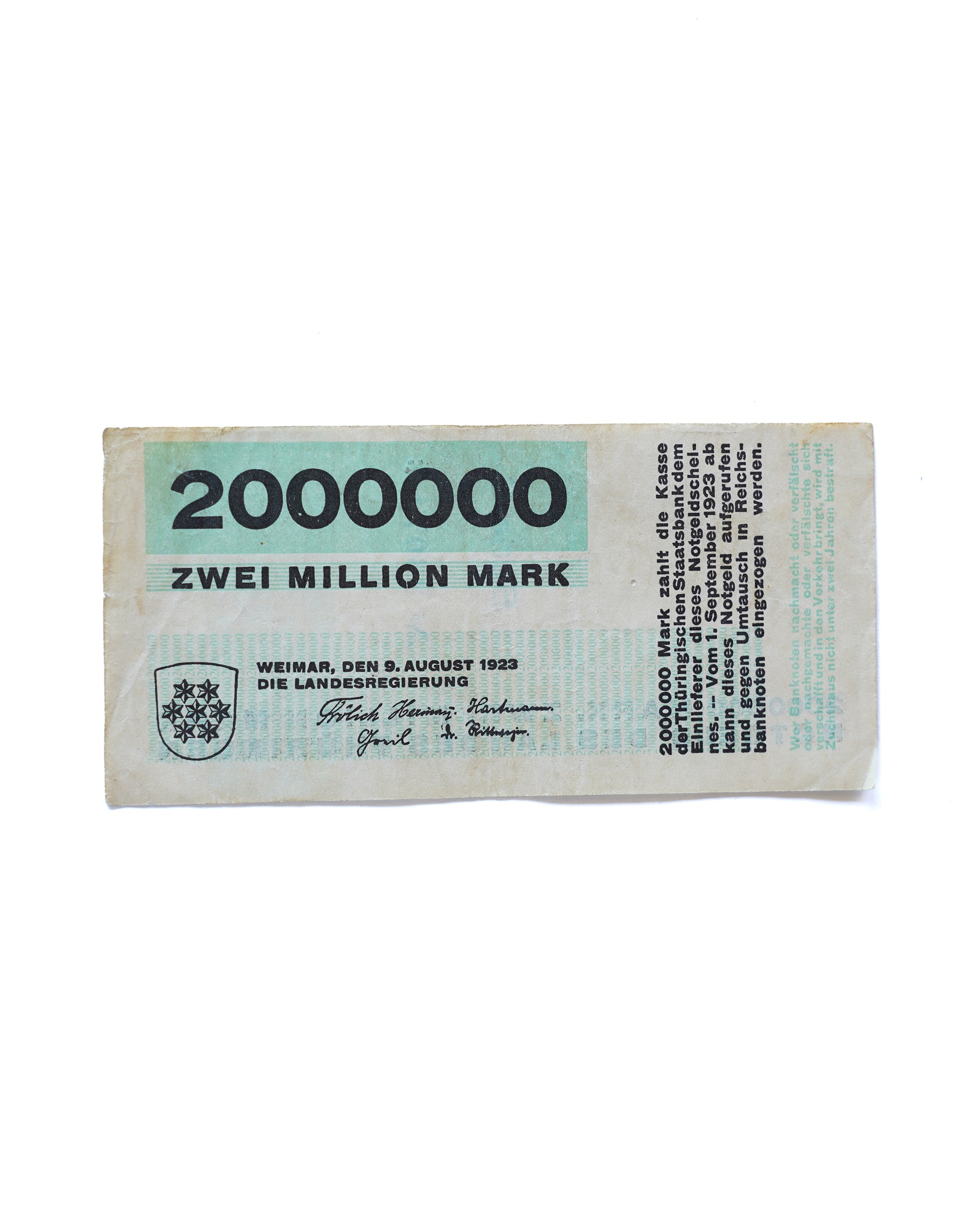 Notgeld . Herbert Bayer