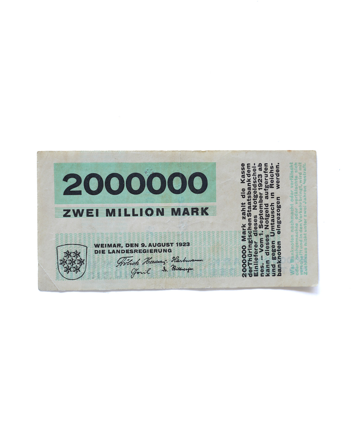 Notgeld . Herbert Bayer