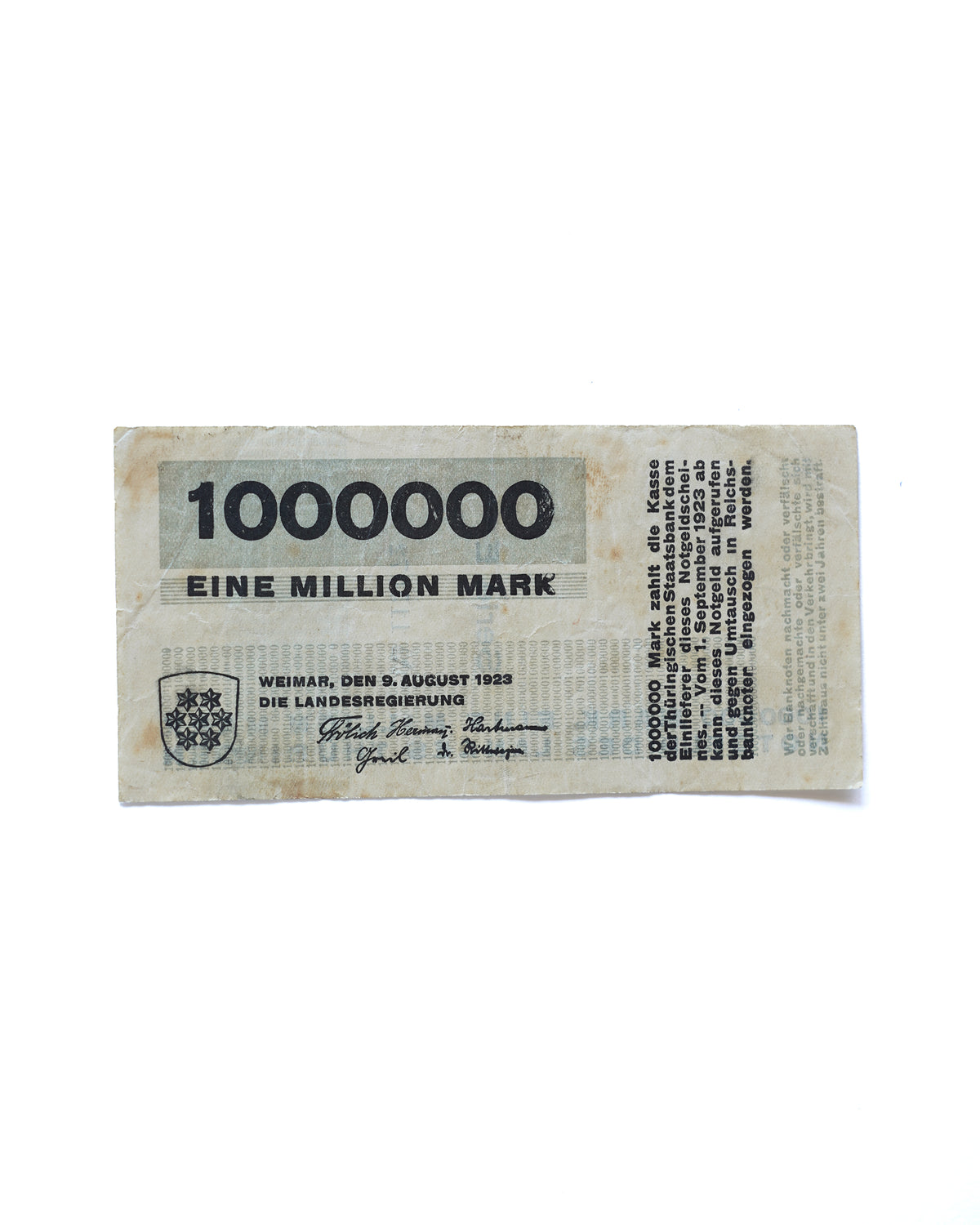 Notgeld . Herbert Bayer