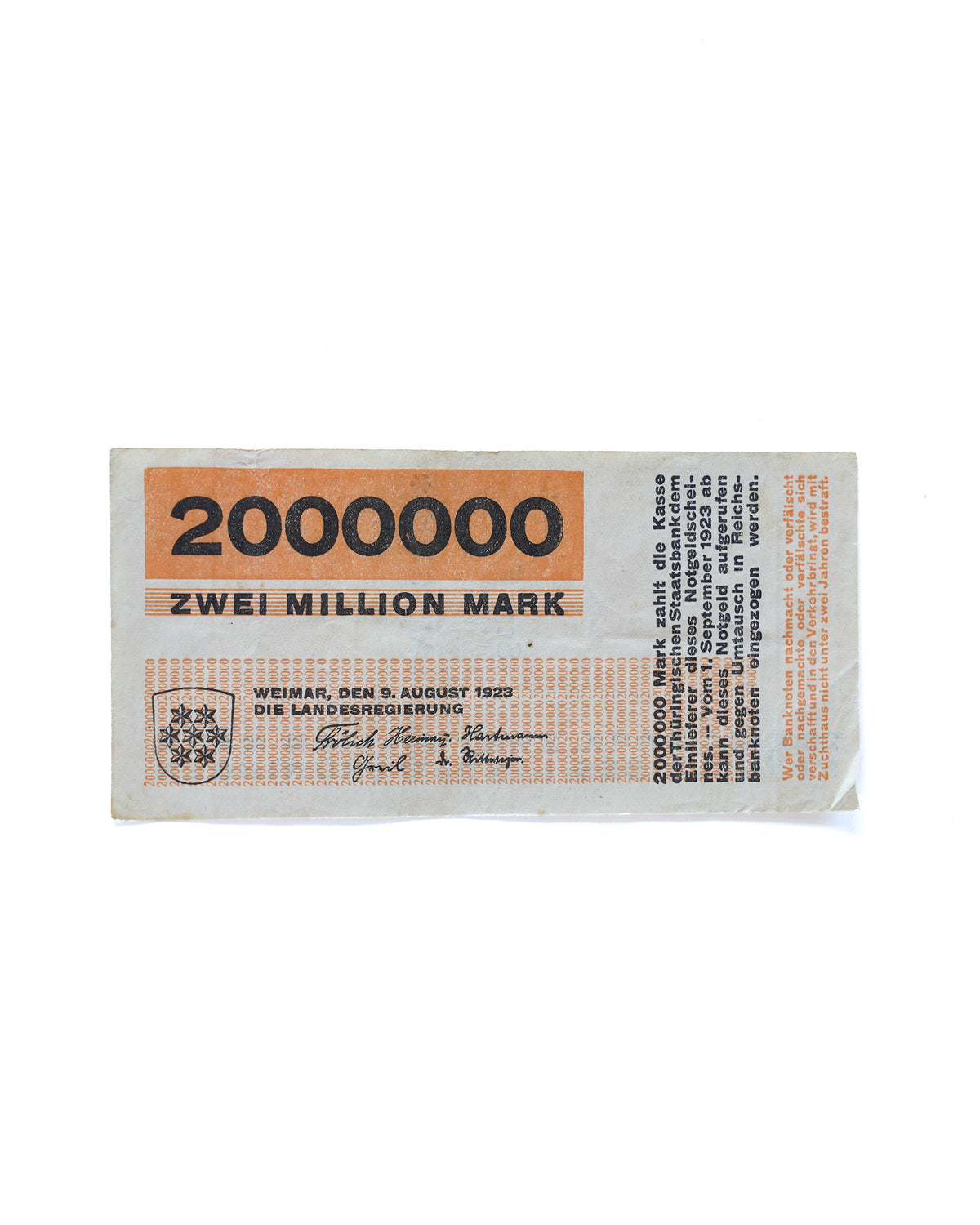 Notgeld . Herbert Bayer