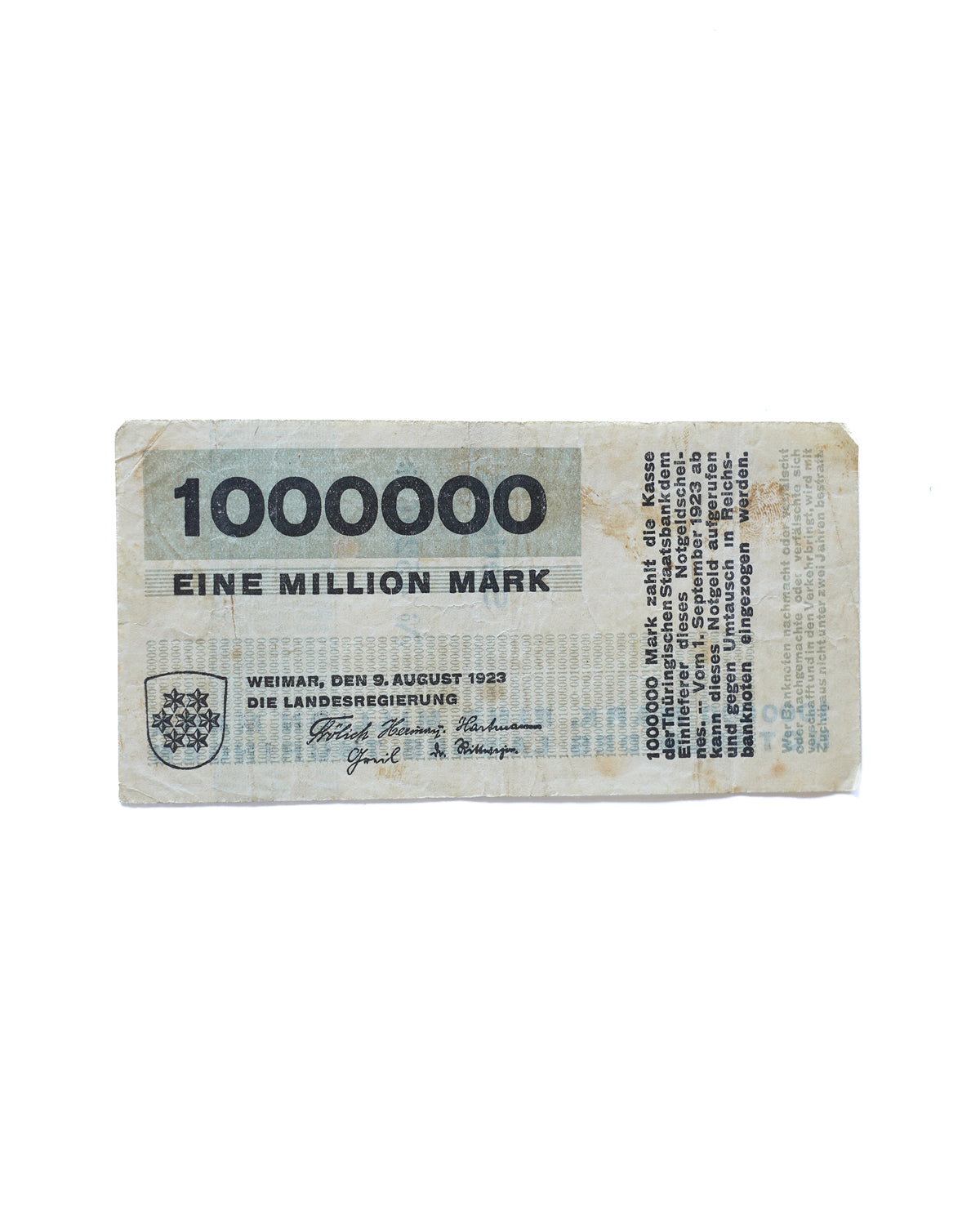 Notgeld . Herbert Bayer