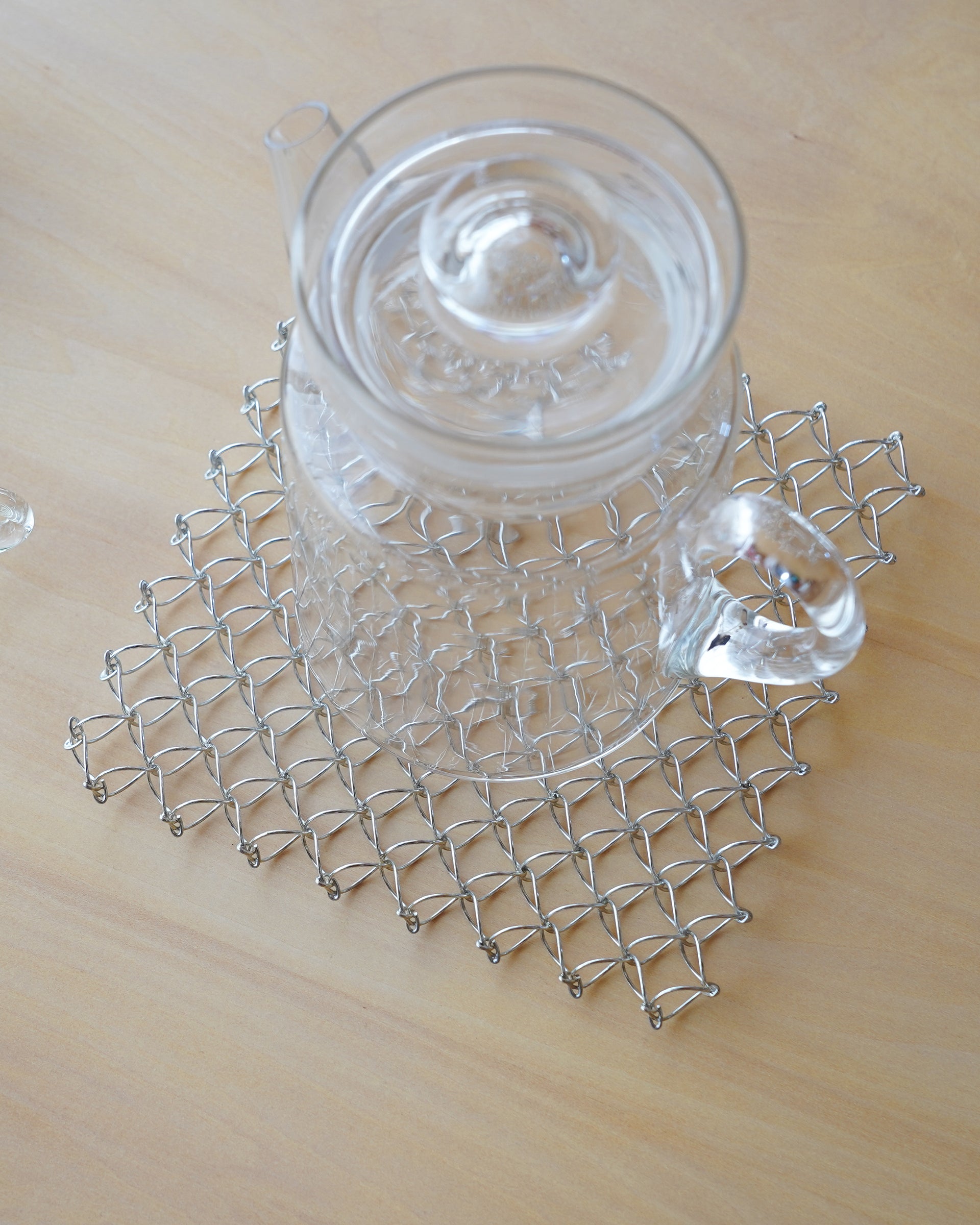 Wire Pot Stand . ワイヤー鍋敷き